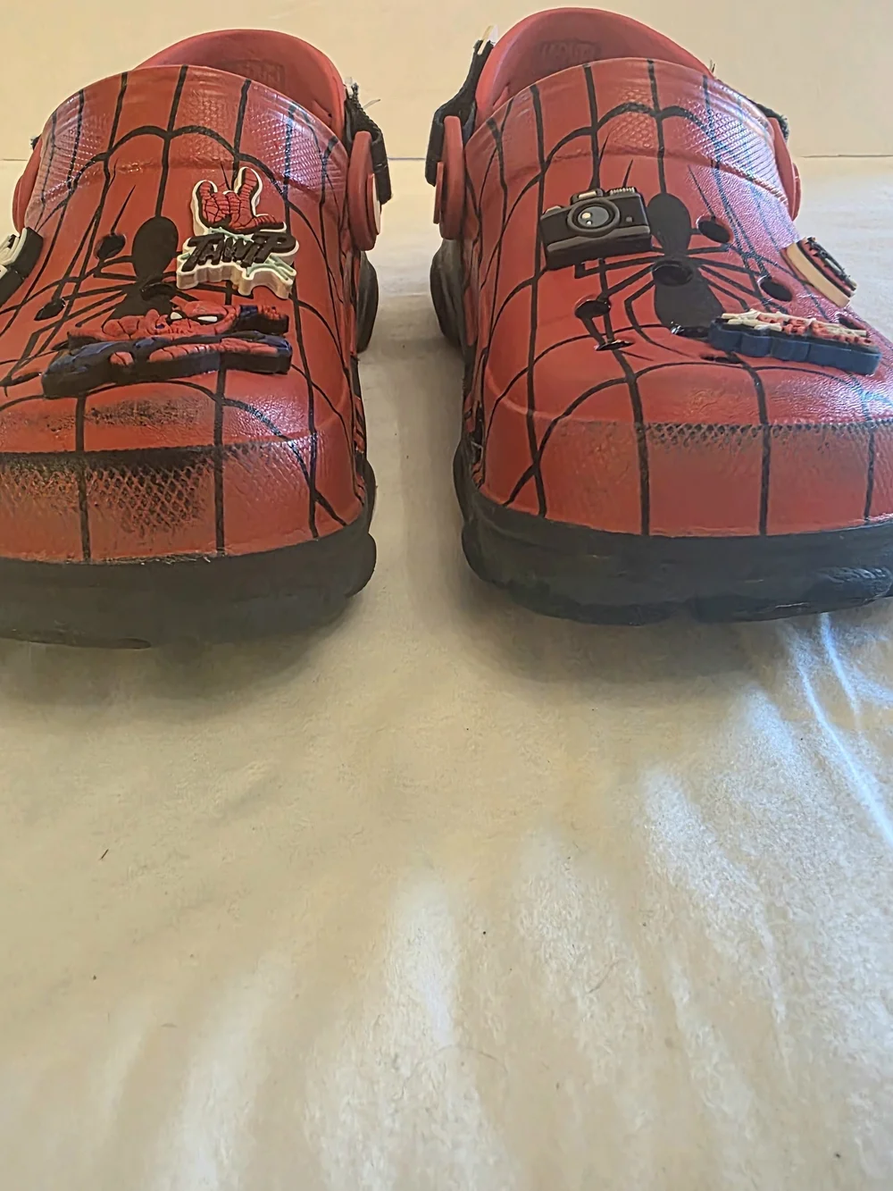 Crocs Spider-Man All Terain Clog Big Kids 3 Marvel With Jibbitz Outdoors Slip On